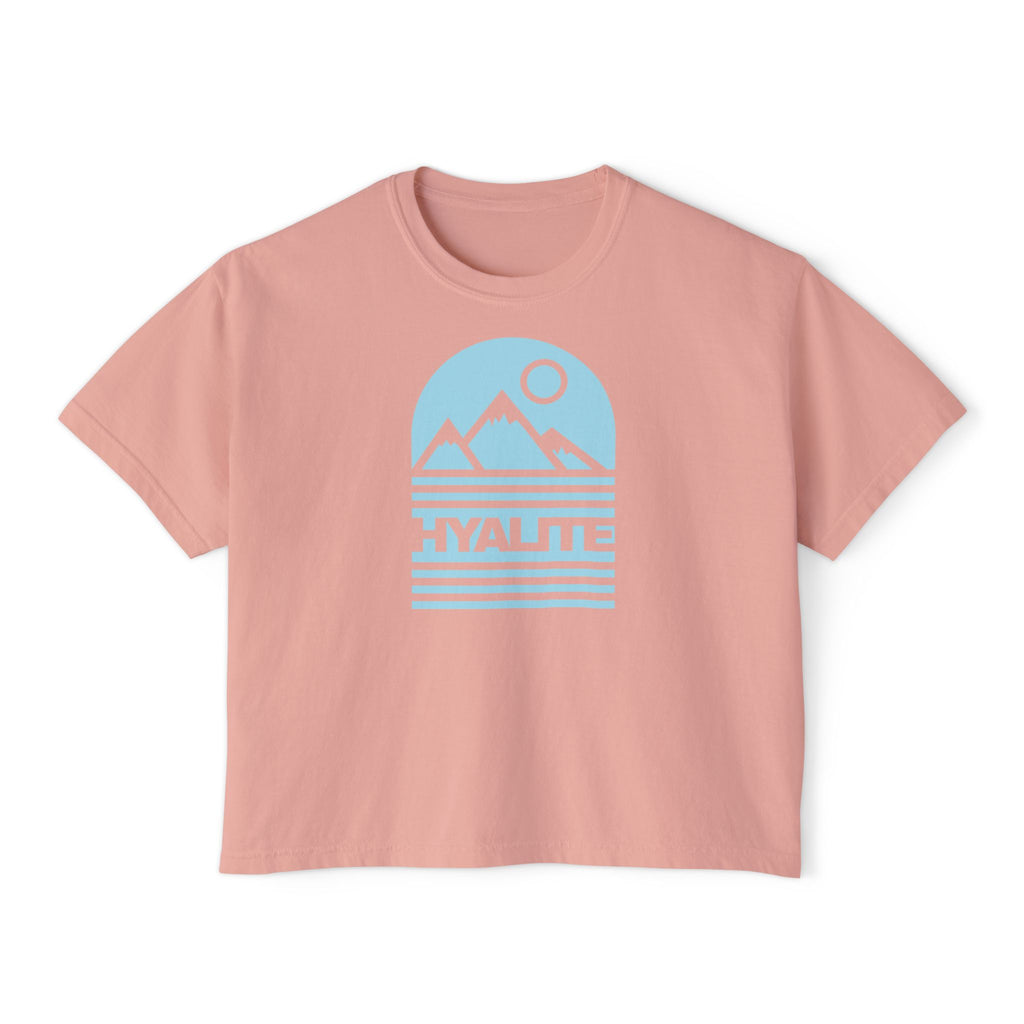 Hyalite Mountain Arch Women’s Boxy Tee