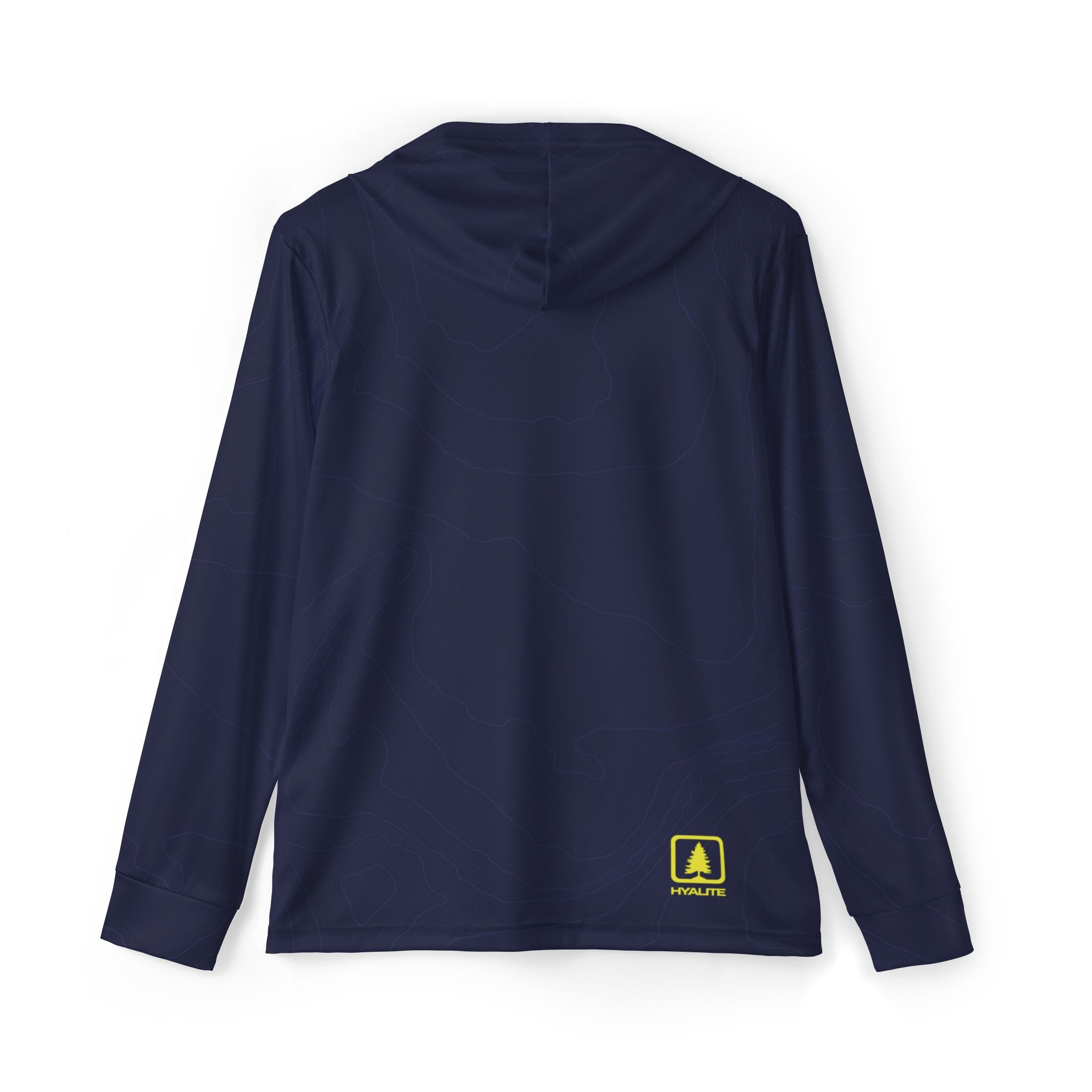 Hyalite Traverse Topo  Hoodie - Navy