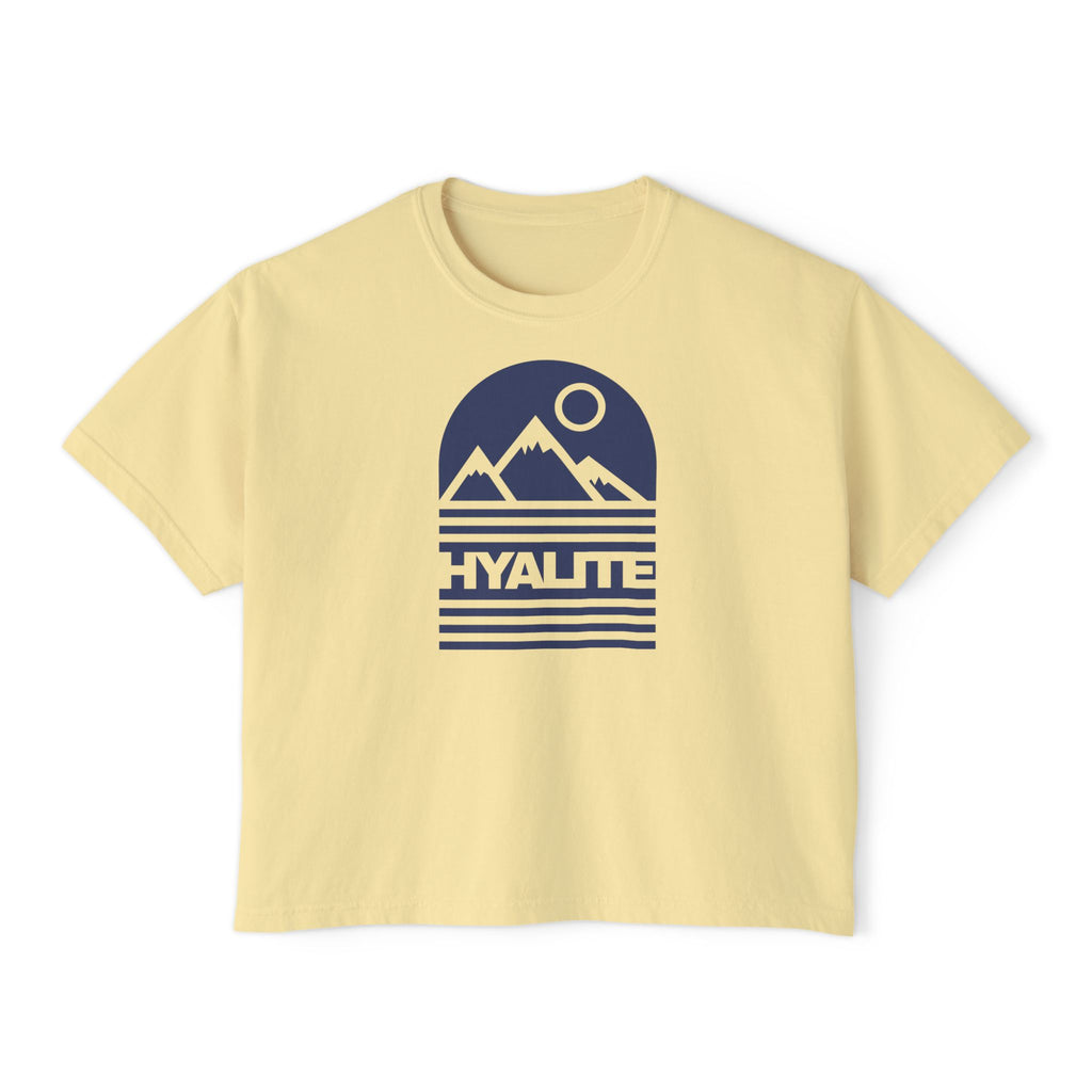 Hyalite Mountain Arch Women’s Boxy Tee