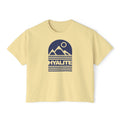 Hyalite Mountain Arch Women’s Boxy Tee