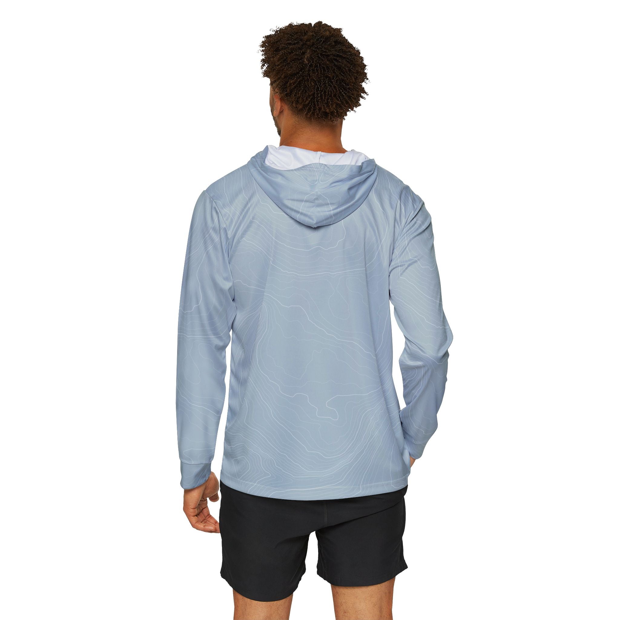 Hyalite Traverse Topo Hoodie - Mountain Mist