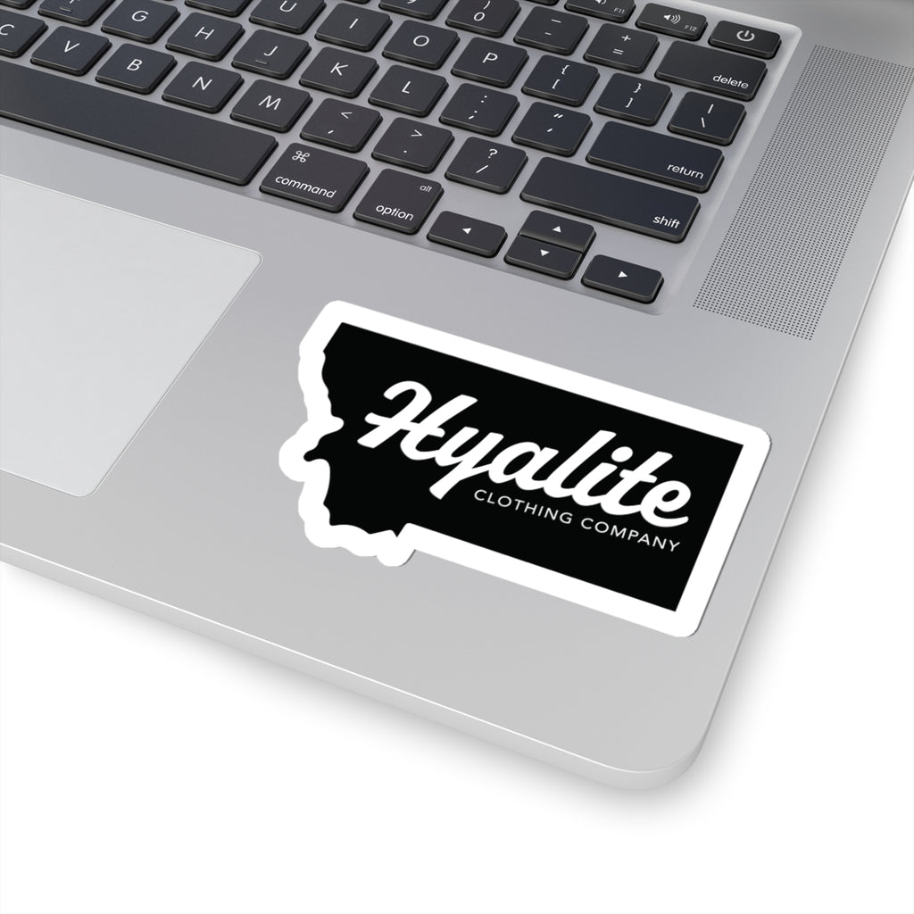 Hyalite State Script Logo Die-Cut Sticker