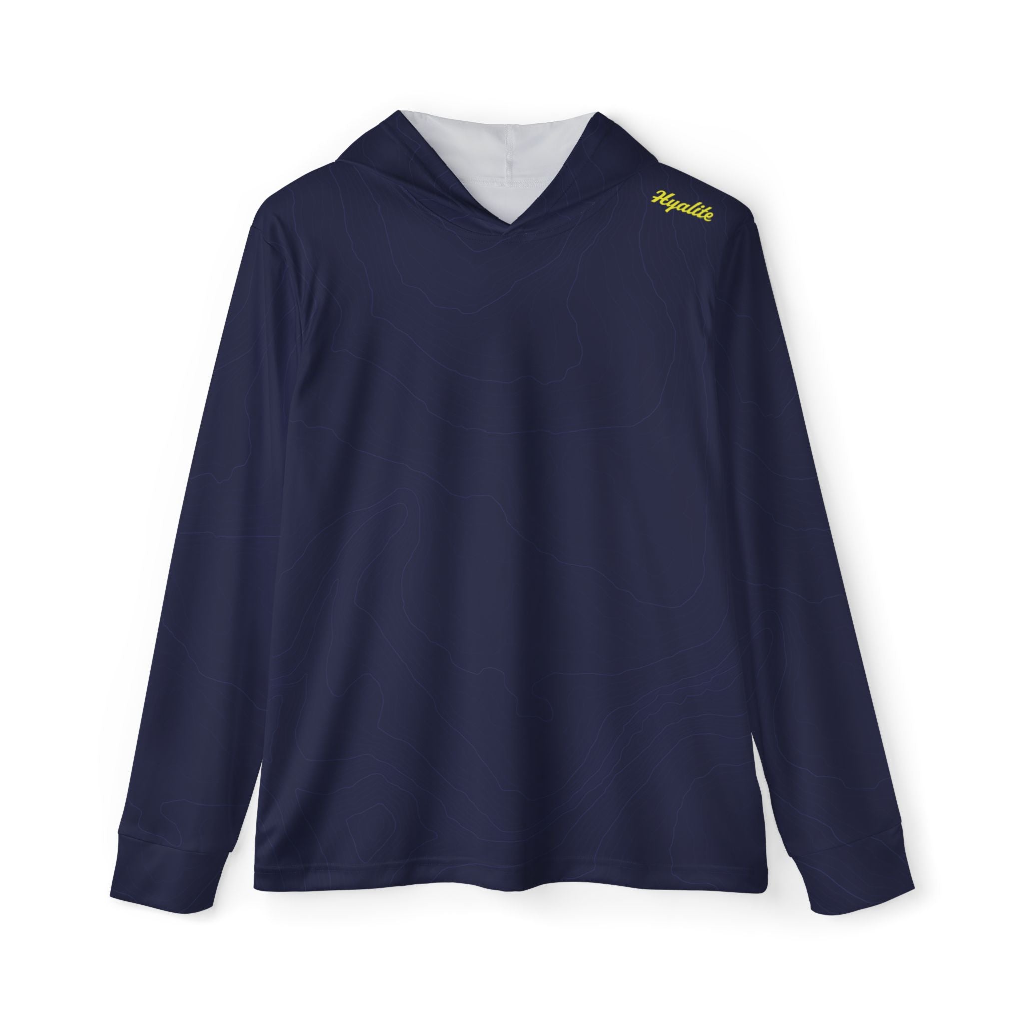 Hyalite Traverse Topo  Hoodie - Navy